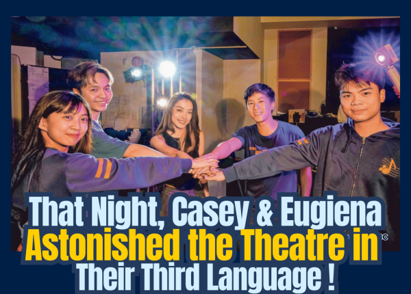Bravo to the incredible Casey and Eugiena for their stellar performances in 'Sin...