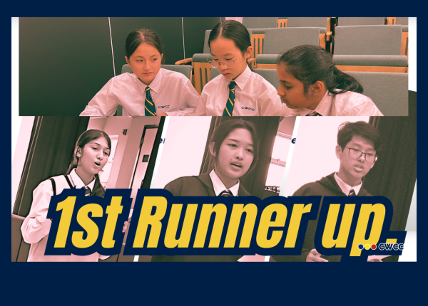 1st Runner Up in The Hong Kong Secondary Schools Debating Competition
